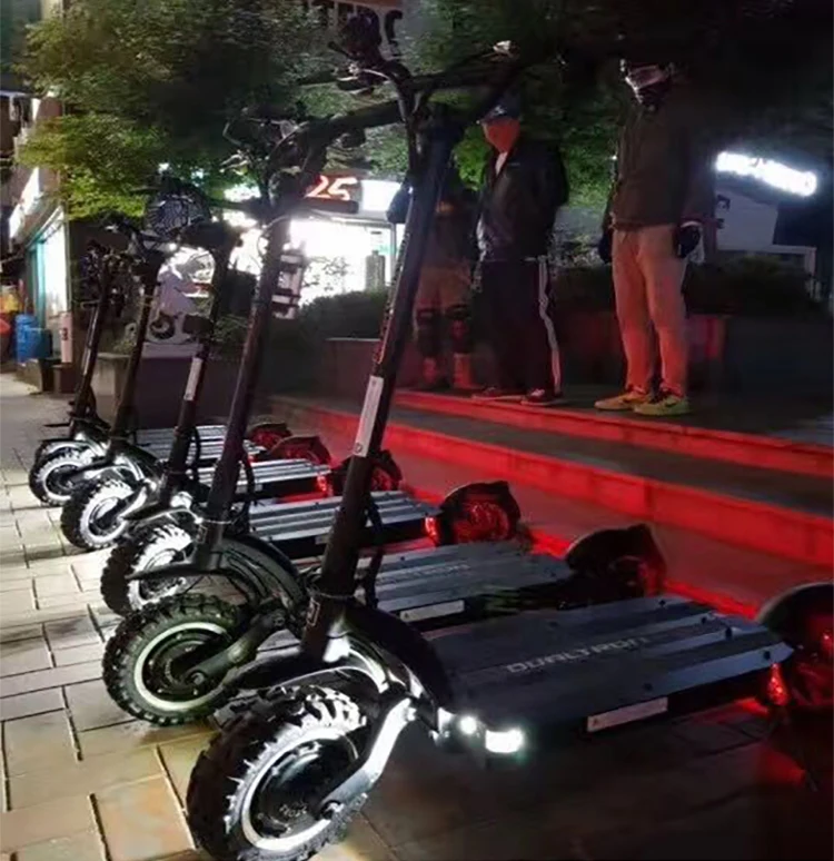 60V 3000W Gold color 65km/h 11inch Scooter hub Motor