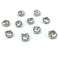 

8mm Sew on rhinestone claw setting crystals used for garment Ornaments