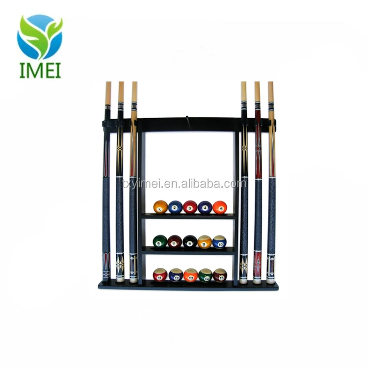 Cue Rack Only 6 Pool Billiard Stick Wall Made Of Wood Billiard Stick Wall Rack Made Of Wood