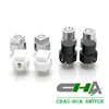 white black shell 4 pin illuminated PKS series led tact switch