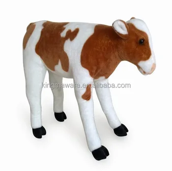 realistic stuffed cow