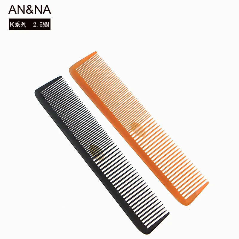 

Masterlee Brand Plastic anti-static Carbon fiber comb Cutting comb for barber, Yellow