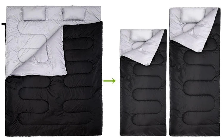 double sleeping bag