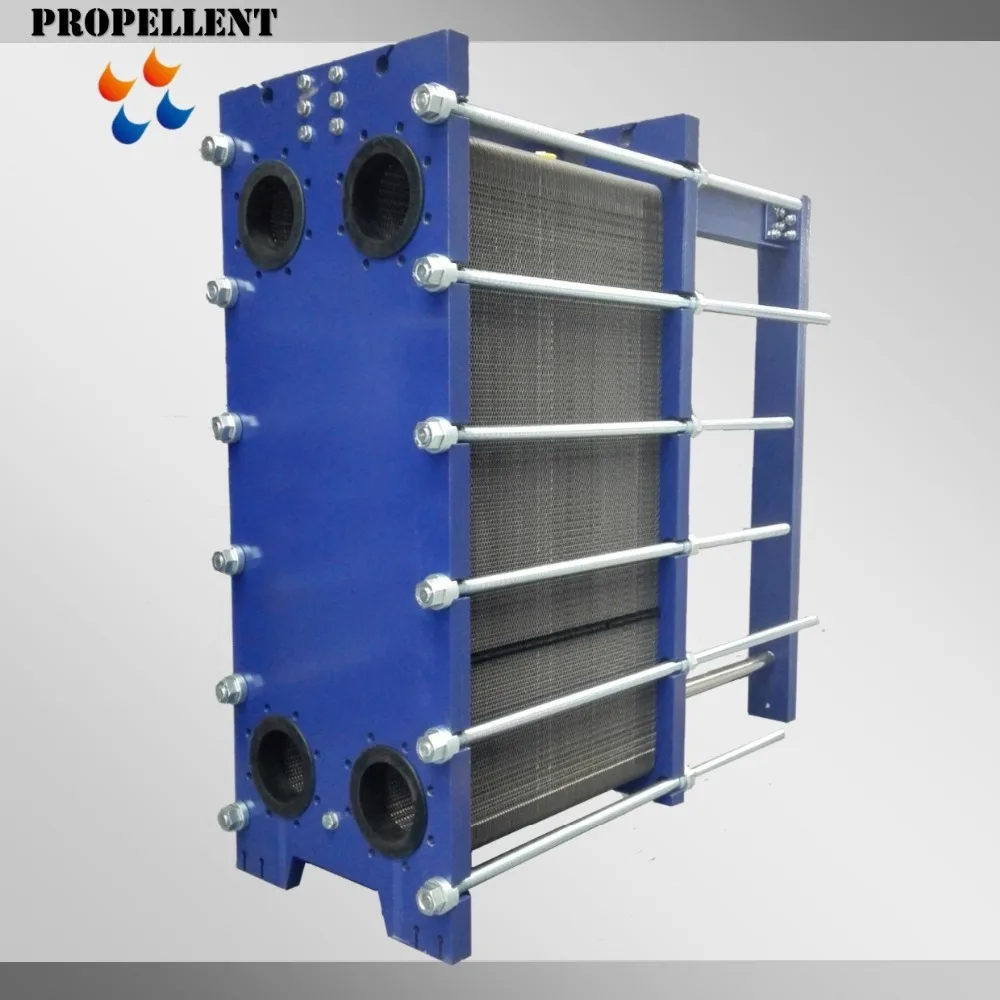 
Hastelloy AISI316 Frame Plate Heat Exchanger for Food and Beverage cooling Pasteurization 