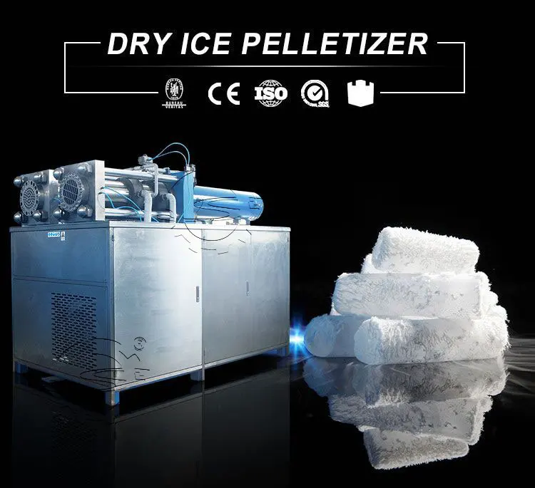 Shuliy Ice Dry Maker Dry Ice Sticks Pelletizer Making Machine Dry Ice