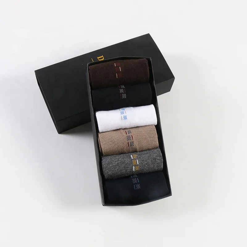 

Economy sock gift set solid color cotton casual mens dress socks, Custom color