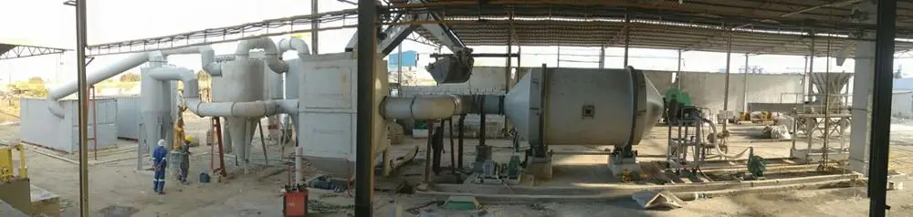 Lead rotary furnace