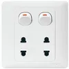 R62K1Z2 2gang switch with 2gang sockets
