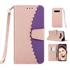 Free Shipping OEM ODM Fashion Black Splicing Mobile Phone shells Smart Cover Holder Wallets for samsung s10 Plus Cases