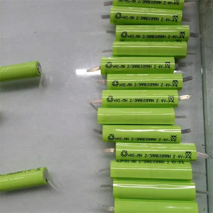 High Quality 2/3aaa 250mah Nimh Battery 2.4v For Cordless Home Phone ...