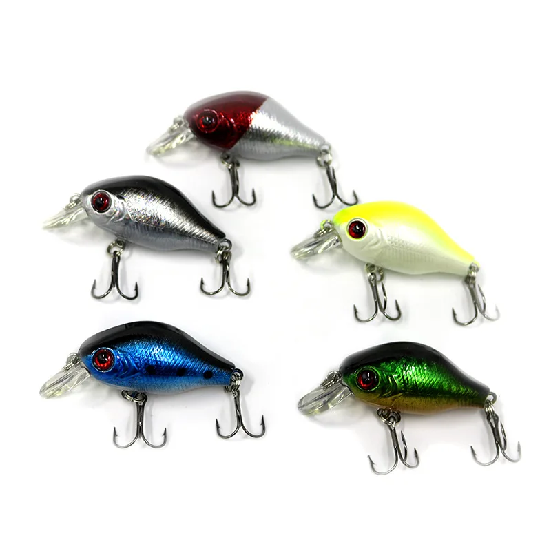

Drop Ship 5.5cm 8g New Fishing Lure Crankbaits 1pcs Hard Pesca Artificial Baits Mini Lure Minnow for Pike Bass Trout, See pictures