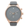 Grey Gold Plated New Design Fashion Girls Watch Clean hour and minute lady watches OEM