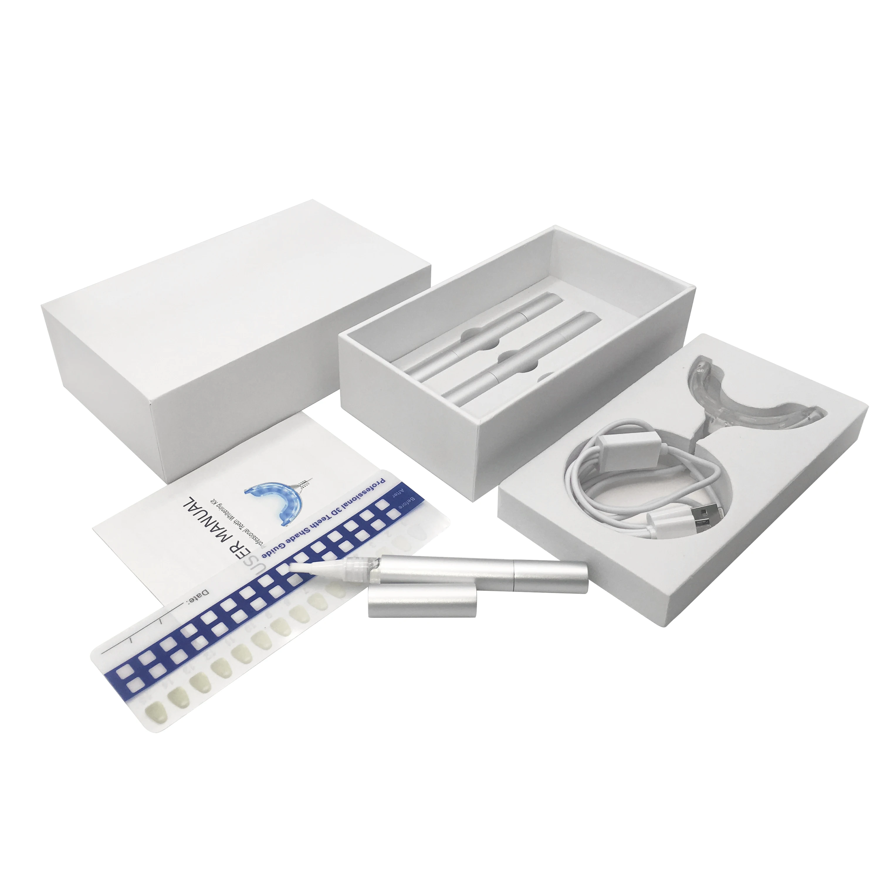 

Hot Sale 3 In 1 Adapter 16 Lamps Teeth Whitening Light dental home care kit, Customized