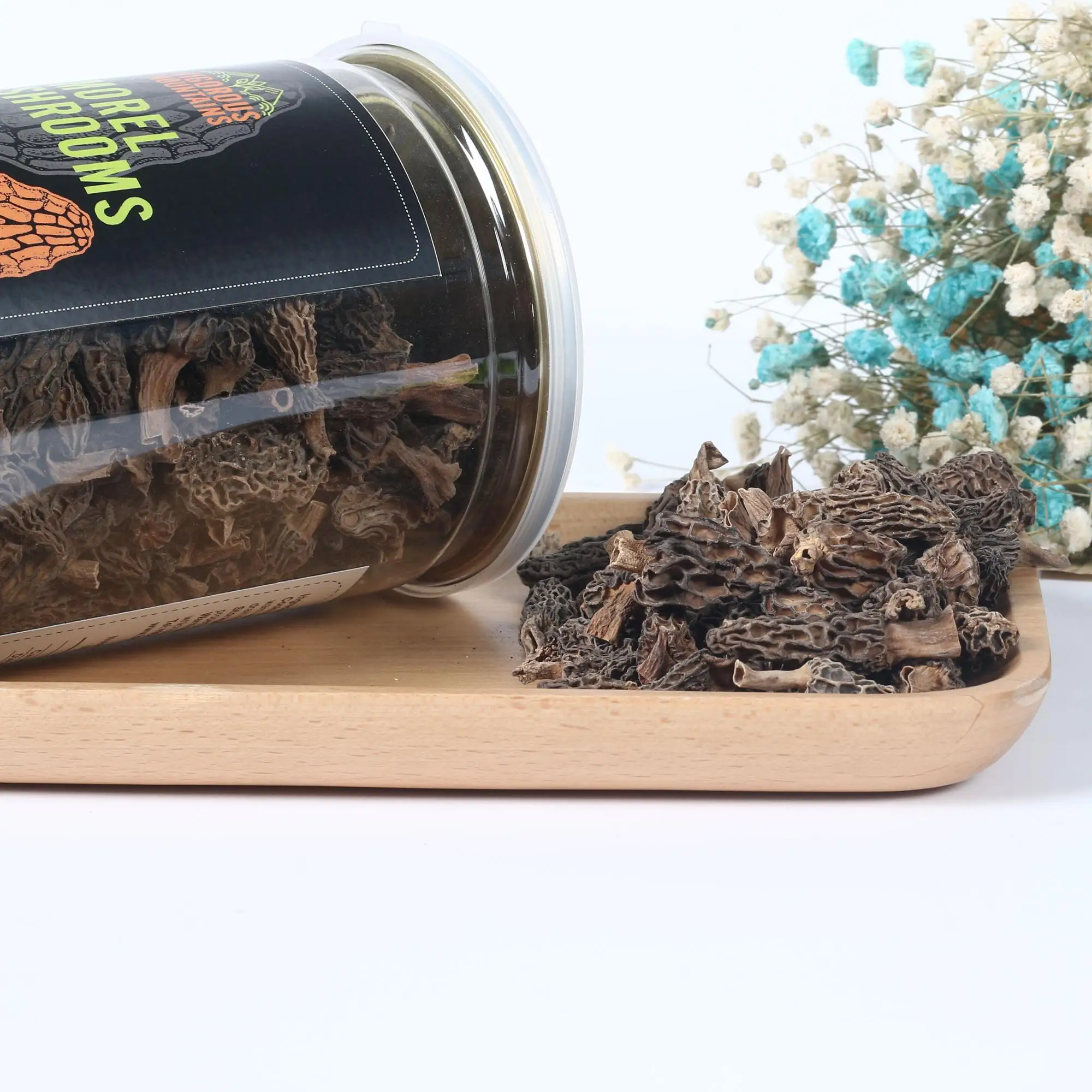 
Canned dried black morel for wholesale 