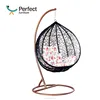 2019 Hot Selling Wicker Hanging Water Drop Swing Chair indoor jhula, lounge swing egg shaped chair kids indoor swing chair