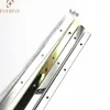 High quality silver and gold flat metal slide binder for binding