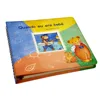OEM Good Quality 4C Printing Hardcover Wire-O Cardboard learning Book For Children