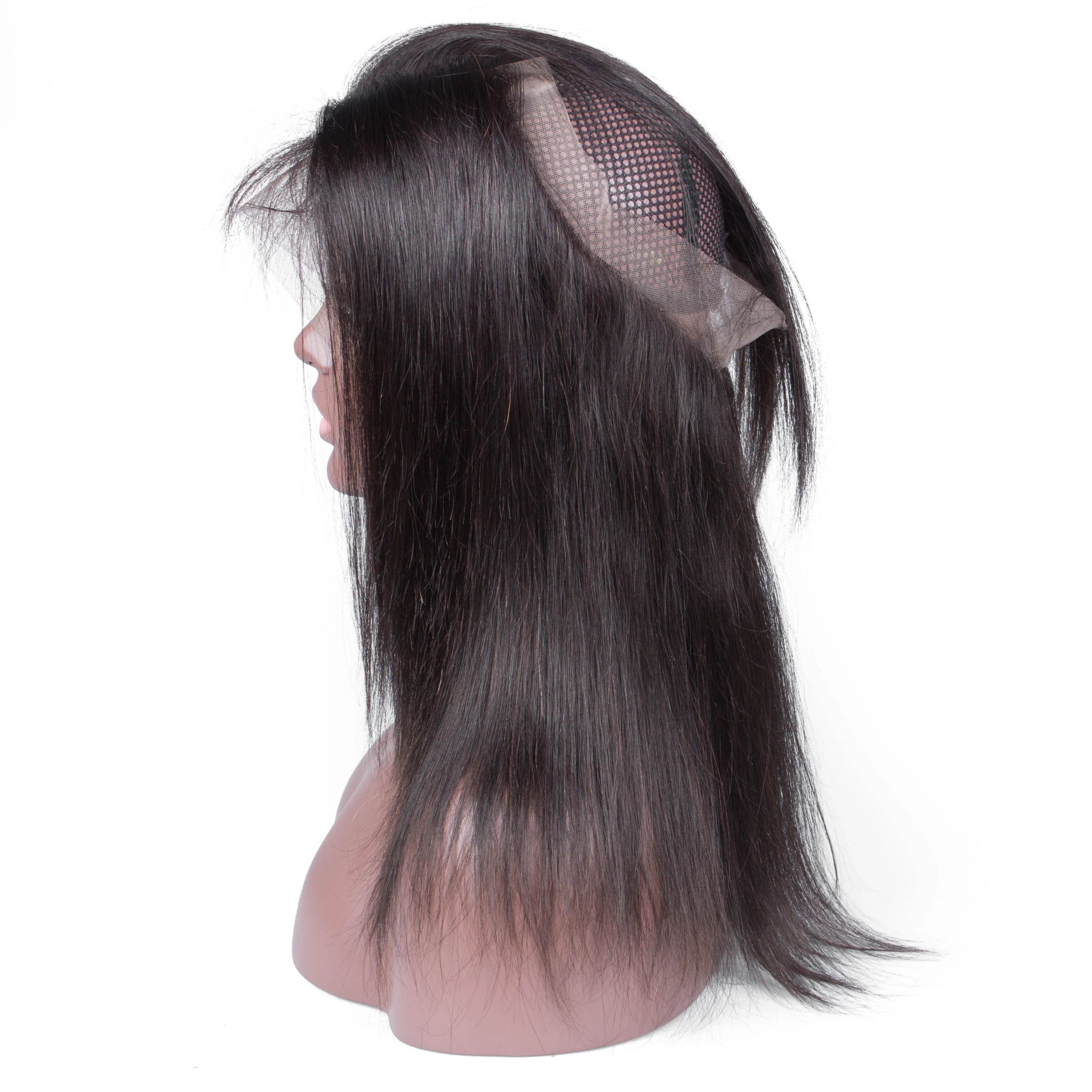 

Wholesale Cheap 360 Lace Frontal Closure 100% Mink Raw Unprocessed Virgin Brazilian Hair, Natural color