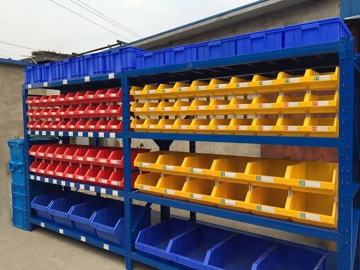 Warehouse Storage Shelf Bin Rack - Buy Storage Bin Rack,Plastic Shelf