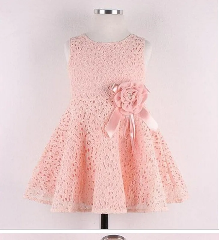 

Wholesale Frock Designer Children Clothing Kids Girl Party Lace Dress, As picture;or your request pms color