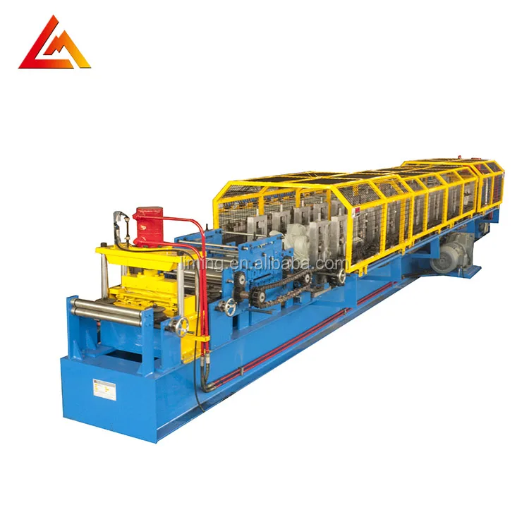 Fully Automatic Galvanized Steel Cold C Z Purlin Roll Forming Machine
