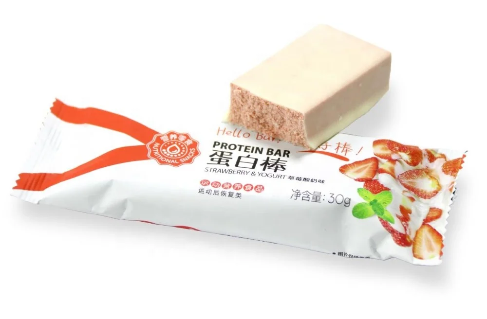 
BCAA Whey Protein Bar (30 g)-Chocolate/Sea Salt & Cheese/Strawberry Flavor 