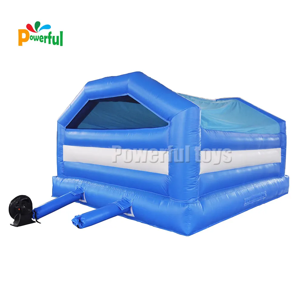 Funny small inflatable bouncy castle starfish jumping house for amusement park