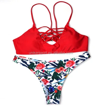 spaghetti strap bathing suit