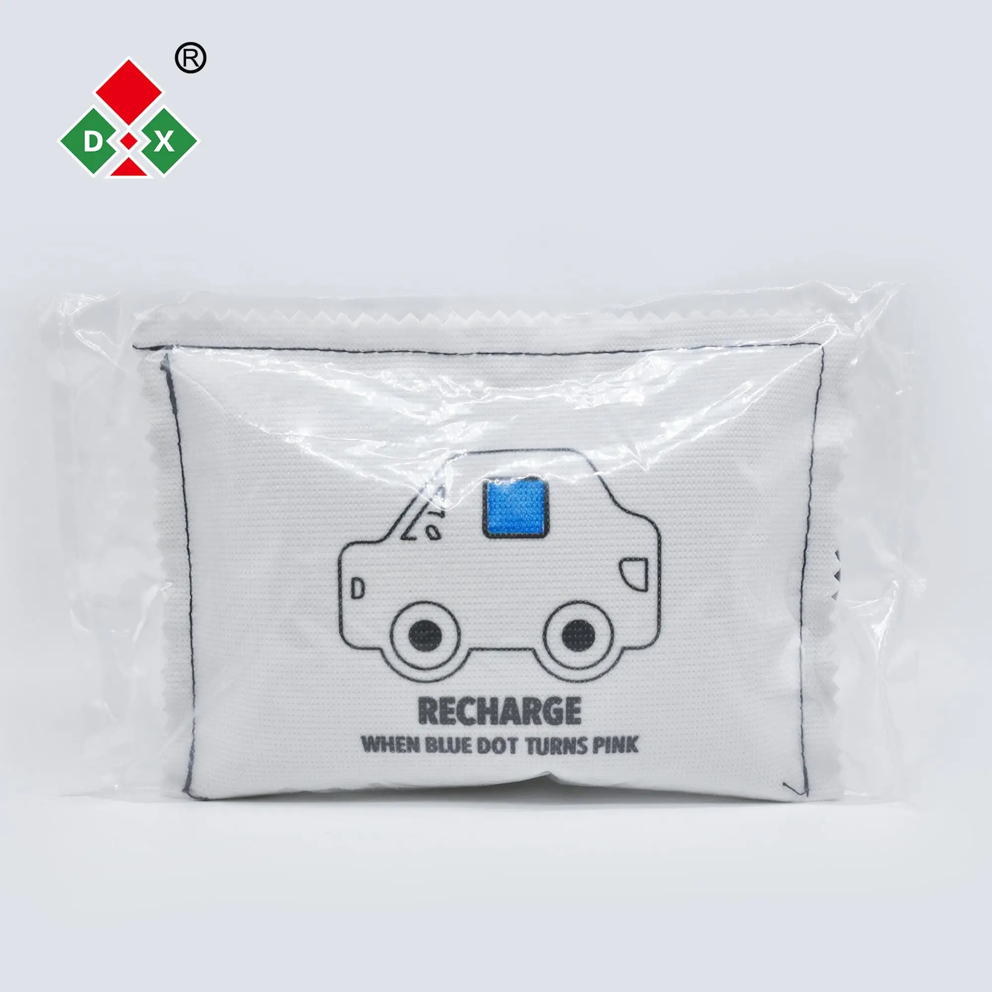 

235G Chemical Reusable High adsorption Silica Gel car dehumidifier bag with indicator