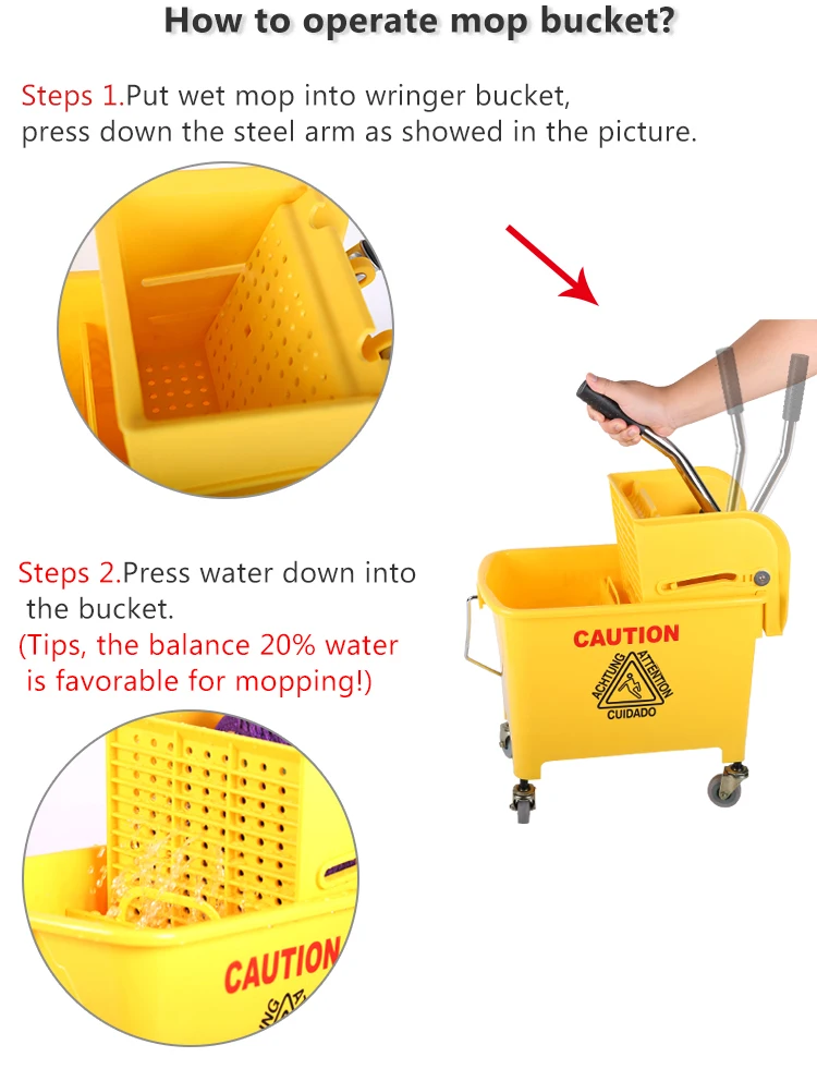 Types Of Cheap Plastic Buckets With Handles Small Mop Bucket With