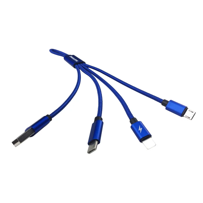 

Multi Micro Charger USB Cable for Iphone,Ipad,Sumsang, Blue;red;gray;black