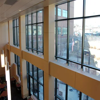 Curtain Wall Types Aluminum Double Glass Tempered Glass Curtain