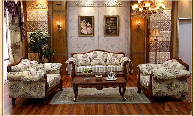 living room furniture modern fabric sofa European sectional sofa set o1032