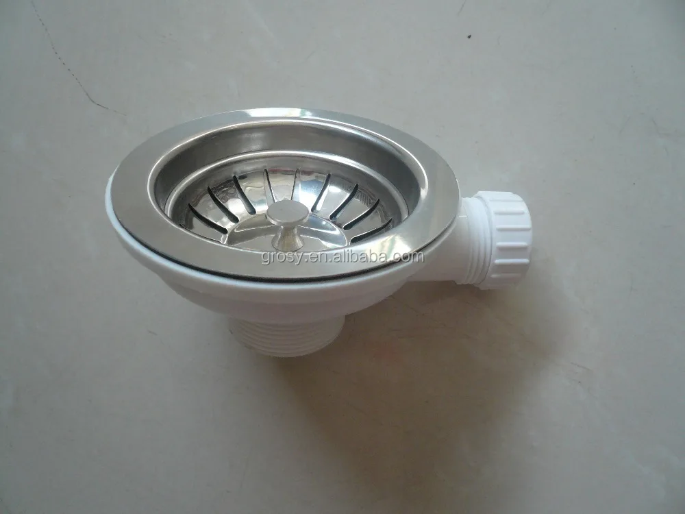 
plastic kitchen sink strainer with stainless steel(GB-4) 