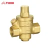 forged PN16 brass limited pressure reducing valve regulate valve air steam double male thread cw617n relief in TMOK OUJIA VALVE