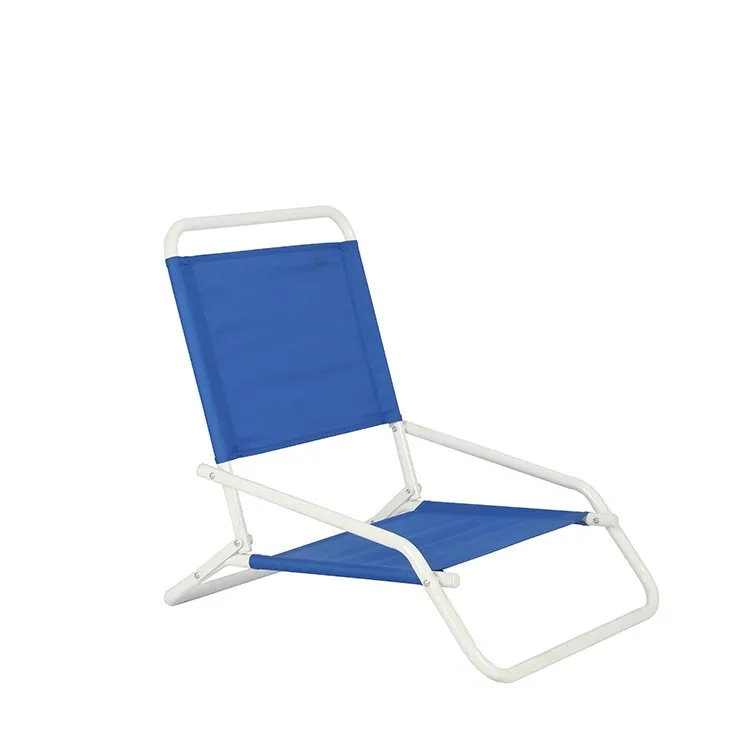 Outdoor Portable Stainless Steel Folding Beach Chair Low Sit - Buy 