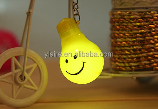 Led-lampen acryl schlüsselanhänger, bruchsicher birne ...
