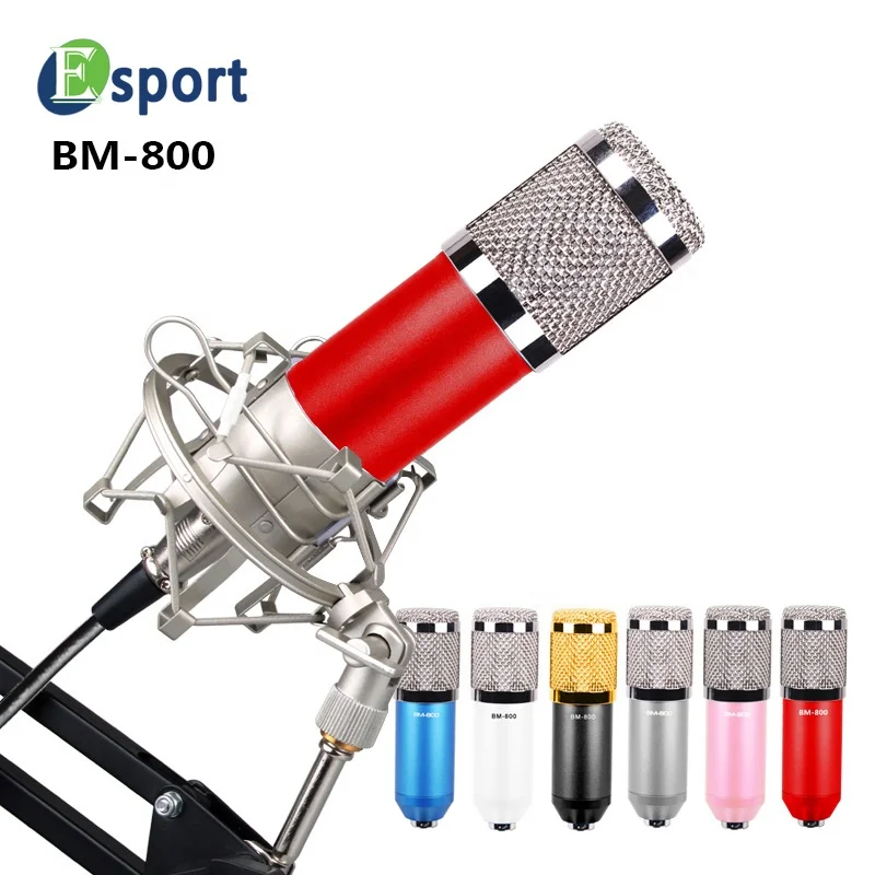 

High Quality bm800 condenser microphone , bm 800 condenser microphone, BM300 BM900 BM700 BM8000, Black/blue/pink/red/ gold/ gray/ white