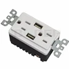 Electrical plugs receptacle GFCI cheap socket with usb port
