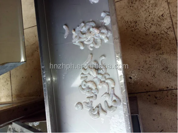 Automatic Prawn Skin Peeler/Prawn Shrimp Processing Shell Rem Sheller Plant