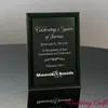 Glass Commitment And Dedication Trophy Award For Monument Decoration