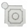 thassos white marble mosaic stone tile mix shell