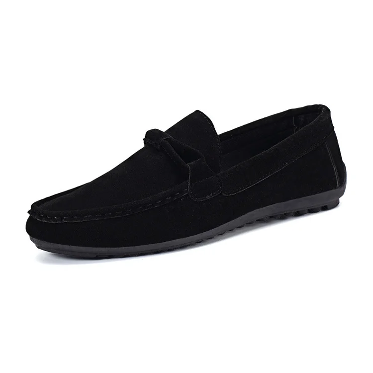 

China factory outlet summer casual suede leather penny loafers