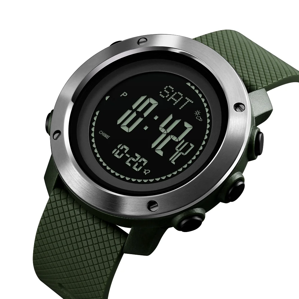 waterproof compass watch
