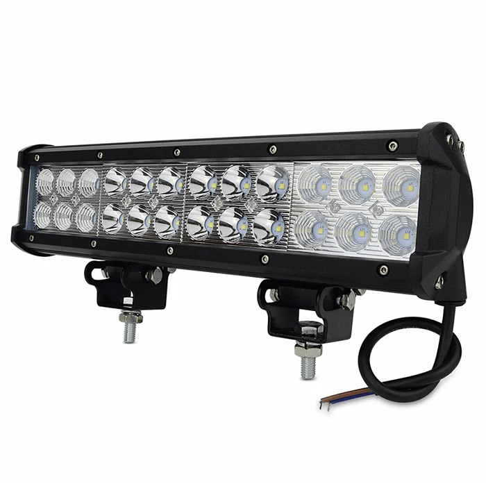 Liwiny Semi Truck Led Light Bar Combo 12 Inch 72w Led Bar Can Light ...