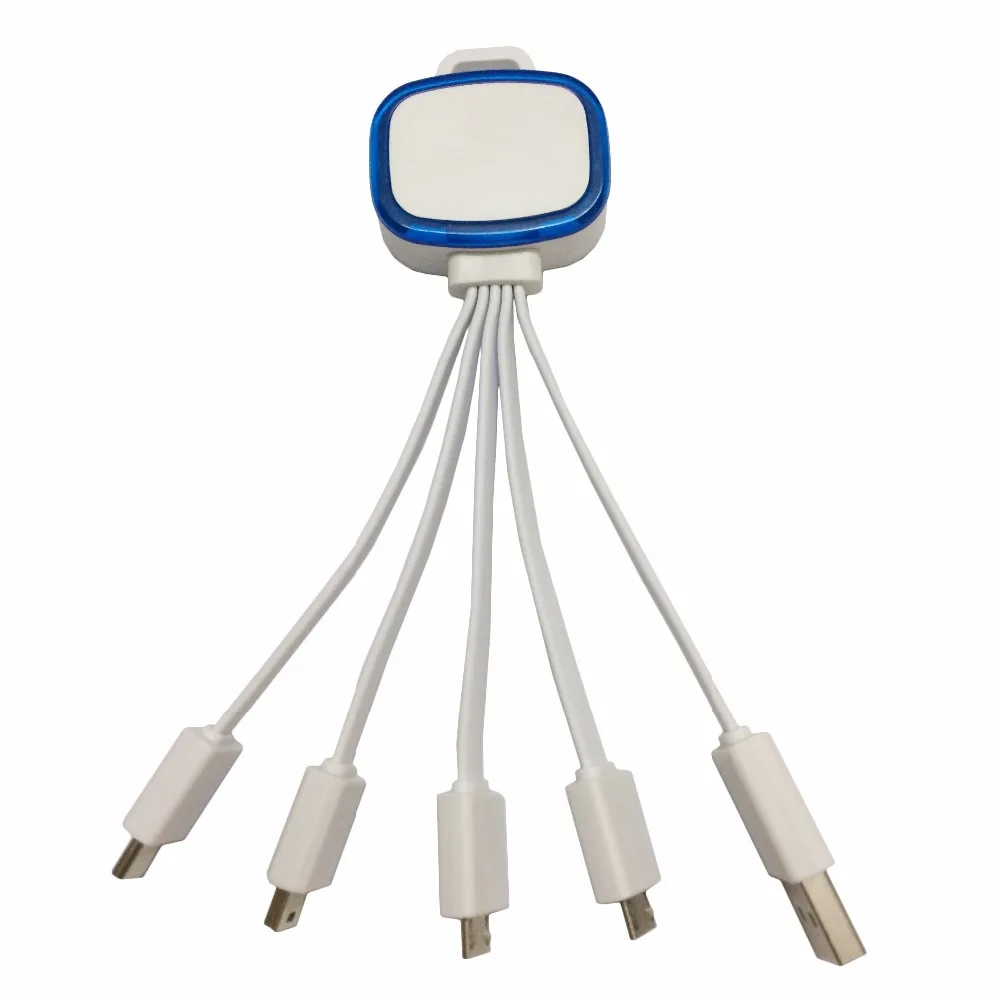 

Led Mobile USB Charger Cable for RC Helicopter, White;black;red;blue;purple customized