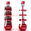 Highest quality soft drink mixes rack/ water bottle display/ retail metal flavored drinking water bottle stand