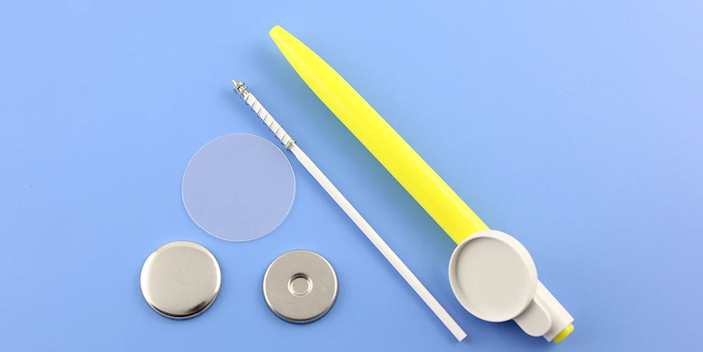 1" 25mm Ballpen Button Material button making machine parts