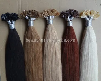 Cheap Wholesale 100 European Double Drawn Keratin Tipped Human