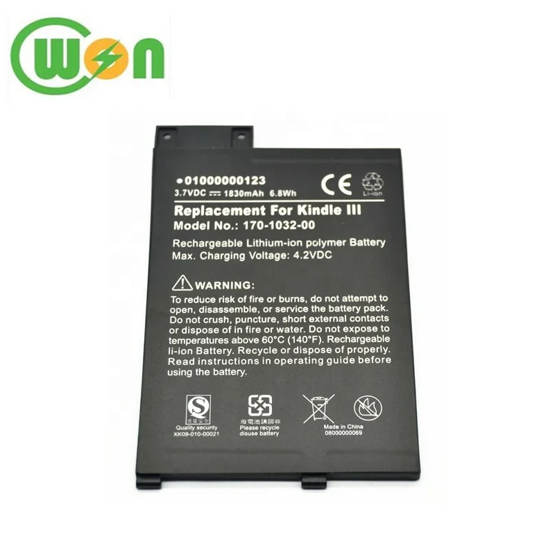 Tablet Pc Replace Battery 3.7v 1900mah Lipolymer E Book Reader